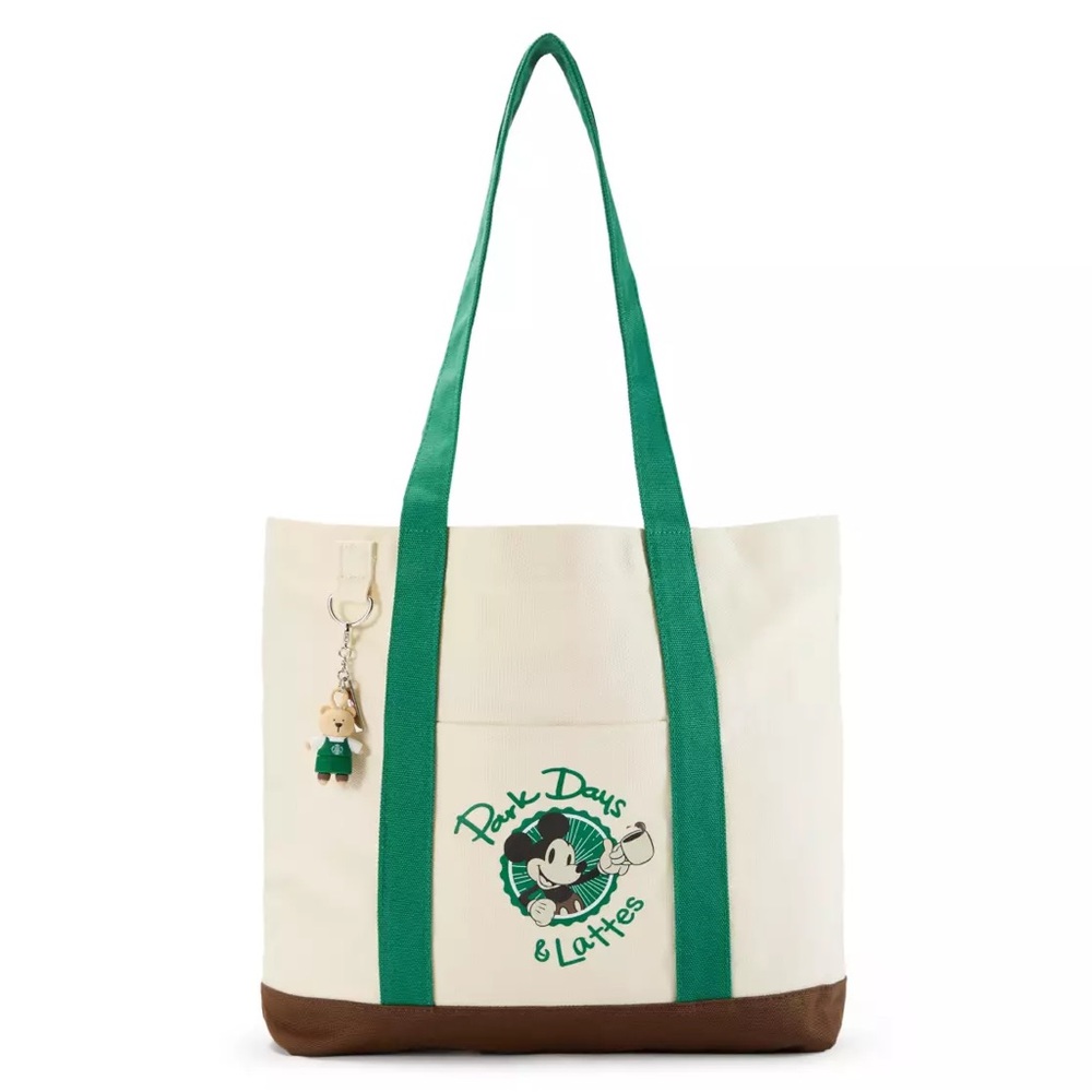 Disney Mickey Mouse Starbucks Canvas Tote WDW 2026